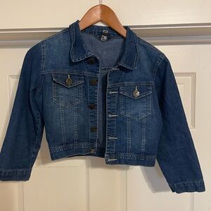Secretly Evil Girls Denim Jacket